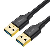 Ugreen 1 Meter USB 3.0 Type A to A Cable - High-Speed 5Gbps Data Transfer, Black