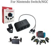 Para Nintendo o Switch - WiiU - PC - NGC 3 en 1 4 puertos USB para adaptador de controlador Game Cube - Ahuhaok 258