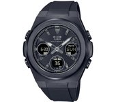 Casio Reloj redondo para mujer Baby-G MSG-W600G-1A2JF [BABY-G G-MS] de resina y acero inoxidable