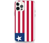 Coque Télephone Drapeau Liberia - iPhone 12 Pro