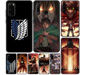 Funda de teléfono con diseño de anime japonés Attack on Titan de Levi Ackerman para XiaoMi Mi 3, 10, 6, 8 Lite, 9 Se, 9t Pro, Note A2, A1 XiaoMi A1