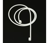 TEMPSA Reemplazo de Silicona Anti Perdu Câble de Fil Connecteur Pour Apple Airpods Blanco