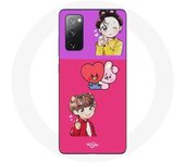 Coque pour Samsung Galaxy S20 FE BTS BT21 Cooky Et Tata Bangtan V Et Jungkook Fanart