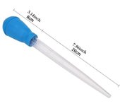 Pipetas alargadas para acuario, sifón, aspiradora para pecera, herramienta de limpieza Simple para cambiador de agua de acuario, 28cm, 45cm, 30ml, 50m 30ml blanco