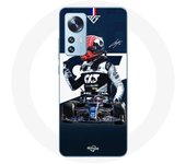 Coque pour Xiaomi Mi 12 / 12X Formule 1 Max Verstappen Pilote automobile F1 Bleu