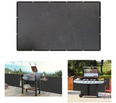 Alfombrilla protectora de calor ignífuga para parrilla de pared detrás de la parrilla, protege la cerca de la terraza del calor de la parrilla, protector de pared para estufa, alfombrilla para barbacoa para refrigerador, accesorios para S