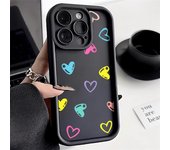 Funda de teléfono para iPhone 11 13 12 14 15 16 Pro Max 7 8 Plus XR XS Max Samsung A55 S24 S23 A02S Redmi 9 13C 9A 10 A3 OPPO A15S A16 A17 A18 A38 A53 A54 A31 Xiaomi 11 Lite 4G café