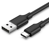 Ugreen 3A USB-A to USB-C Fast Charge Cable, 0.25m, Black
