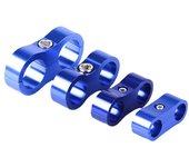 Separador de línea de abrazadera divisora universal de aluminio AN4 AN6 AN8 AN10 AN12, separador de tubo de manguera de combustible y agua para aceite y agua.