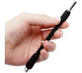 Portapuntas de destornillador flexible, vástago de destornillador, broca, varilla de extensión universal, herramientas eléctricas