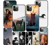Funda de teléfono Running Horse para iPhone Samsung Galaxy Redmi Xiaomi Oppo OnePlus Note SA 7 8 9 10 11 12 13 14 20 21 22 23 53 54 Pro Max Ultra TPU suave iPhone 6 or 6S