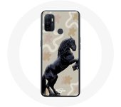 Coque Oppo A53 Frison Noir Race de cheval