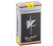 Caña para saxofón soprano Vandoren V.12 Dureza: 3 (10 piezas)