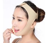 Vendaje elástico adelgazante para el rostro, moldeador facial en forma de V, cinturón para levantar el mentón y las mejillas, correa de masajeador facial, herramientas para el cuidado de la piel del rostro, belleza XXL negro