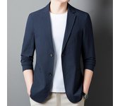 Nueva chaqueta de traje de color sólido para hombre versión coreana moda moderna slim business casual traje sencillo traje casual primavera M