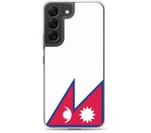 Coque Téléphone Drapeau du Nepal Samsung Galaxy S22