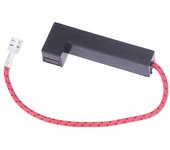 Fusible de alto voltaje de 5 kV y 800 mA para hornos microondas Portafusibles universal Piezas para hornos microondas one size