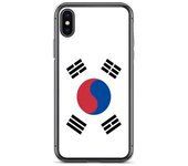 Coque Télephone Drapeau Corée du Sud - iPhone X