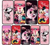 Funda para iPhone 16 15 14 Xiaomi Redmi Note 13 12 11 Pro Max X 10 8 9 XR Samsung Galaxy S24 S23 OPPO Huawei Funda para teléfono Mickey Pink Minnie Cute Mouse for Samsung Galaxy A52S bolo