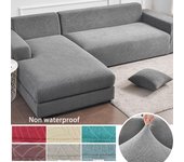Fundas de sofá no impermeables, funda de sofá elástica gruesa de Jacquard para sala de estar, fundas de sofá elásticas, Protector de muebles 1-seat 90-140cm 1PCS