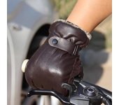 Guantes de ciclismo antideslizantes de dedos completos para hombre para otoño/invierno: bicicletas de carretera, de montaña y eléctricas One Size negro