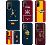 Funda con bandera de pasaporte español para POCO X3 Pro M3 M4 X3 GT F3, funda de teléfono para Xiaomi 10T 11T Pro Mi 11 Lite Mi 9T (9T Pro)