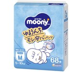 Pañales-braguitas Moony PM 5-10 kg 68 unidades