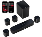 Kit de altavoces subwoofer Ultimea Aura A40 con barra de sonido, 7.1 canales, control por app y ecualizador de 10 bandas