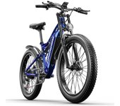 Motor Bafang de 500 W, bicicleta eléctrica potente 48V15AH 40 km/h, bicicleta eléctrica para exteriores de 26 pulgadas 1000W48V17.5AH