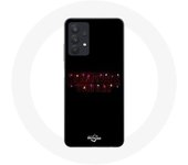 Coque pour Samsung Galaxy A32 5G Stranger Things Affiche Logo Joyeux noël
