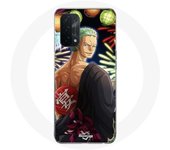 Coque pour Oppo A74 5G One Piece Joyeux noël Zoro Anime Manga