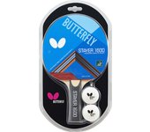 Raqueta de tenis de mesa Butterfly de goma tensada para Leisure Stayer 1600 17080