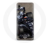 Coque pour Samsung Galaxy A10 Formule 1 Yuki Tsunoda pilote automobile de F1 Bleu