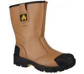 Amblers Safety FS143 Bota de seguridad para hombre 10 UK bronceado