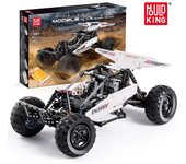 MOULD KING-juguetes de construcción para niños, alta tecnología, RC MOC-1812 PF Buggy 2, camión de carreras en el desierto, bloques, regalos de navidad