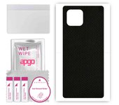 apgo Protective Skin Sticker for the back compatible with Xiaomi Redmi A1, Wrap Film, Foil, Vinyl - Pattern Matrix