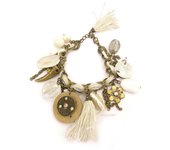 Les Trésors De Lily [B4084] - Pulsera de diseño 'Zoé' Beige beige