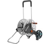 Enrollador de manguera metálico CleverRoll de GARDENA para jardines medianos - Máx. longitud 60m - garantía de 5 años