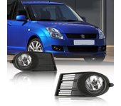 71761-63J00-5PK 71751-63J00-5PK Para Suzuki Swift 2005 2006 2007 2008 2009 2010 Rejilla de parachoques delantero Cubierta de luz antiniebla Marco embellecedor
