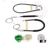 Kit de reparación del regulador de elevalunas eléctrico BWR639 para puerta delantera derecha para Seat Ibiza MK2 6K1 1993-2002 4/5 puertas 6K4837402P