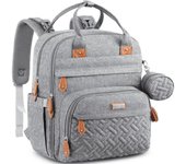 Mochila de maternidad , Mochilas Pañaleras, Bolsa Pañales Maternidad para Mama Unica Sin Per