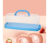 Bread Box for Food Storage, Ideal Loaf And Cake Keeping in Kitchen azul