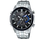 [Casio] Reloj de pulsera Edifice, radio solar, compatible con 6 estaciones en todo el mundo, EQW-T630DB-1AJF, plata