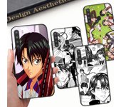 Funda blanda WD33 Prince of Tennis negra para Samsung Note 20 Lite S24 Ultra S23 A03 A05 A06 A11 A71 A15 A16 A13 A24 A25 A33 A52 A53 A50 M55 M35 Plus Samsung A10S del iris