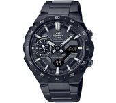 Casio Reloj EDIFICE ECB-2200YDC-1AJF [EDIFICE WINDFLOW] para hombre, redondo, carbono negro *acero inoxidable