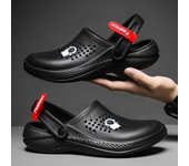 Nuevas sandalias para hombre para exteriores, ligeras, suaves y transpirables, zapatillas de EVA para hombre, zapatos de jardín a la moda para hombre, zuecos, zapatos casuales de playa para parejas 36