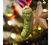 Adorno navideño, divertido adorno colgante verde navideño, adorno para árbol de Navidad, decoración tradicional navideña, rellenos para calcetines de fiesta. One Size