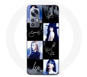 Funda Maniacase para Xiaomi 12 5G foto de la firma blackpink