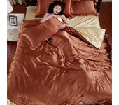 WTEMPO Juego de fundas nórdicas ropa de cama púrpura negro juego de cama queen juego de cama Twin 3pcs blanco