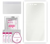 apgo Hydrogel Matte Screen Protector for Huawei P10 Lite, Hydrogel Film, Flexible, Soft TPU with positioning layer easy installation